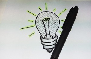 idea light bulb, how to make your blog posts more readable