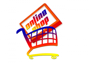 online shop and cart icon, sales page tips