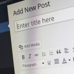 tips for blog titles, WordPress title section